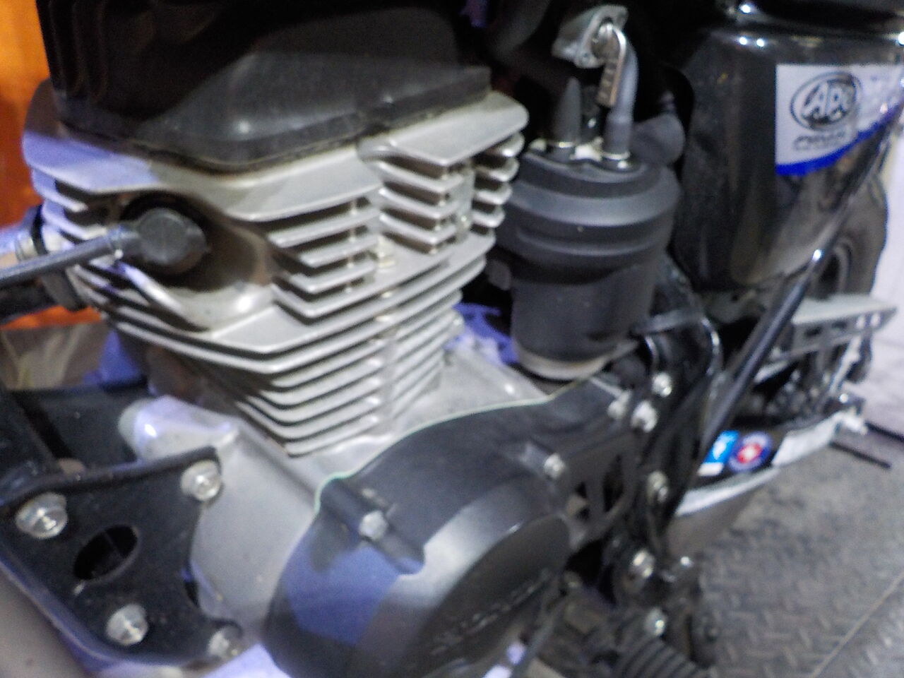 APE50 FI typeD オイル 交換 チェーン 調整 給油 AC18 : MC Craft