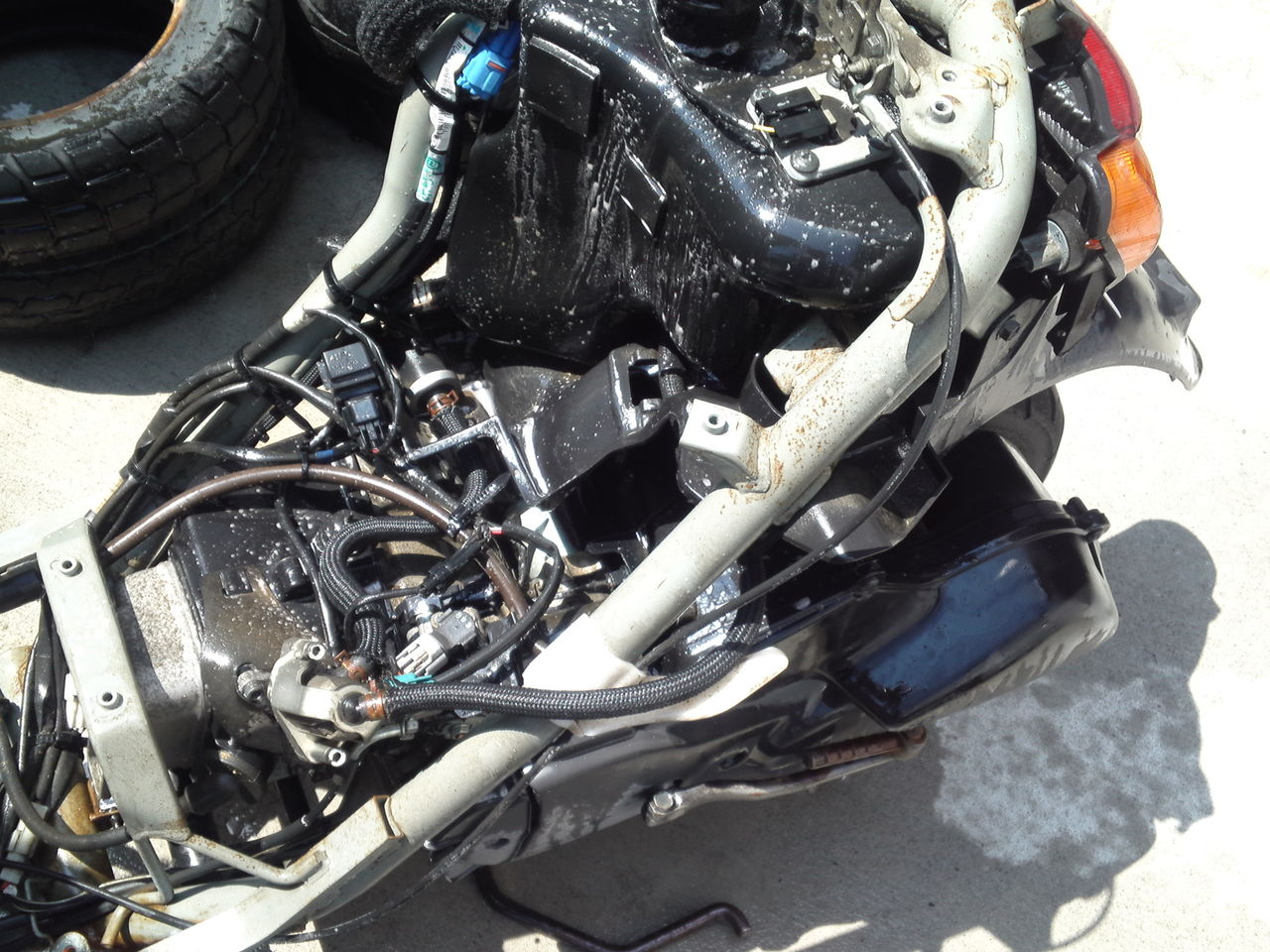 レッツ４バスケット　CA43A-138xxx　の　エンジン *1692250850　中古 レッツ4バスケット（CA43A） : MC Craft