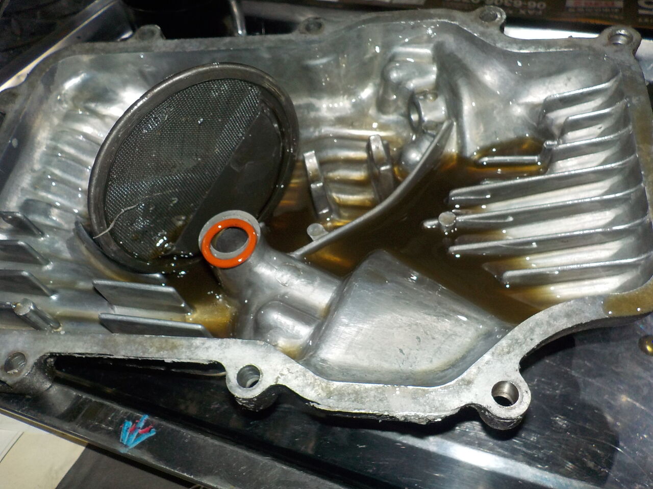 CBR400F オイルパン 洗浄 ストレーナー清掃 NC17 '84 : MC Craft