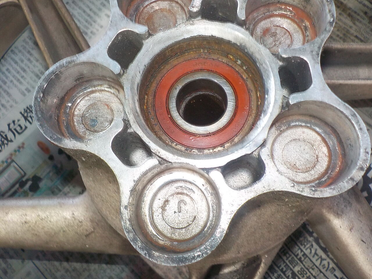 ☆90～93年☆NSR250☆ホイール☆MC21☆ベアリング・シール交換済☆ NSR250R MC21 ホイールベアリング : MC Craft