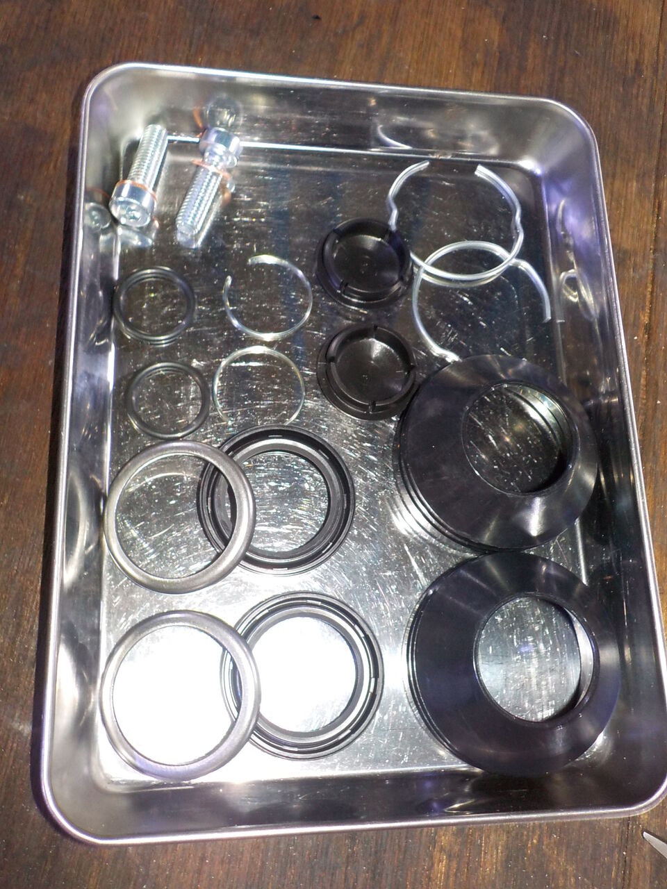 専用 RZ250 RZ350 フロントフォーク オーバーホール キット 1台分