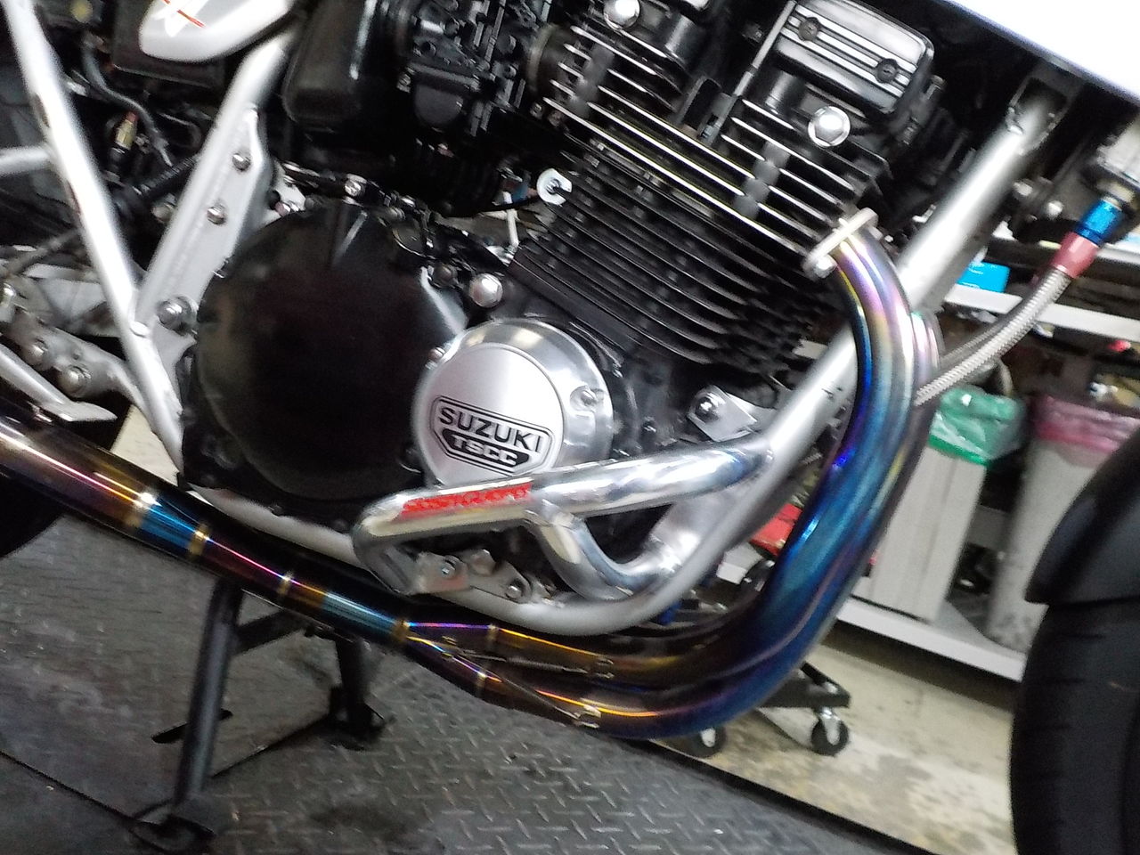 GSX1100Sカタナ[44社外エンジンガード]検GSX750S刀｝B