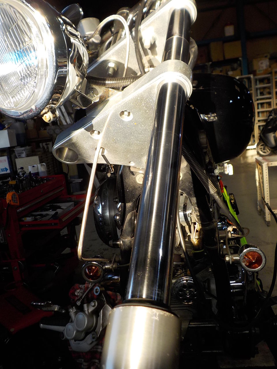 MC Craft YAMAHA ドラッグスター 400 フロントフォーク オーバーホール (4TR/1996年) MC Craft YAMAHA ドラッグスター 400 フロントフォーク オーバーホール (4TR/1996年)
