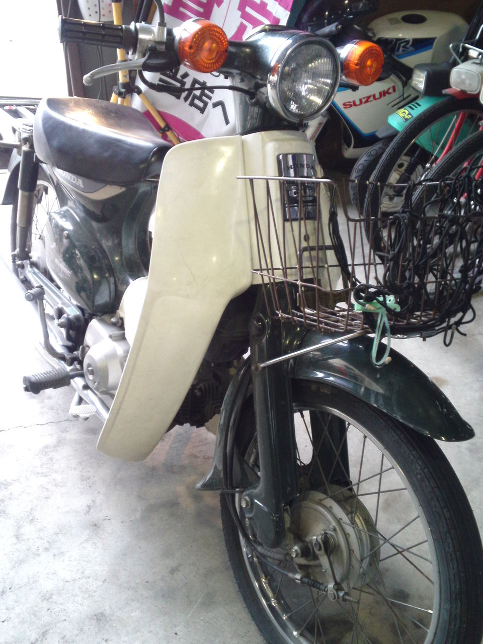 プレスカブ AA01 フロントフォーク ステム スーパーカブ 50DX 整備