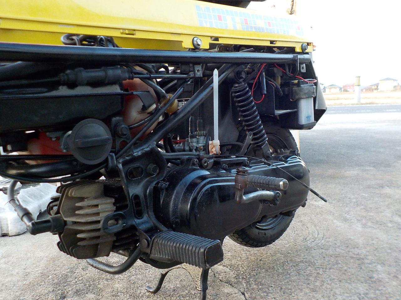 HONDA モトコンポ エンジン乗せ換え（AB12） : MC Craft