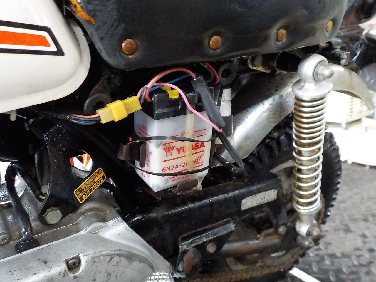 モンキー（Z50J）6V 長期放置車 エンジン始動 : MC Craft