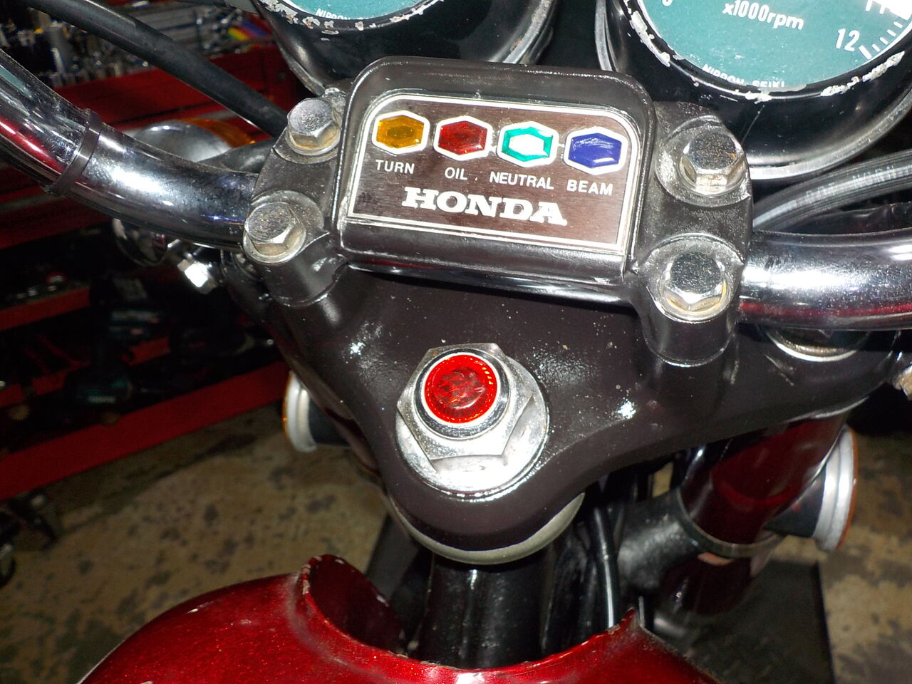 CB350Four トップブリッジ 交換 '73 : MC Craft