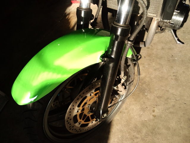 ZRX400フロントフェンダー ZRX400 フロントフェンダー エアロシャーク