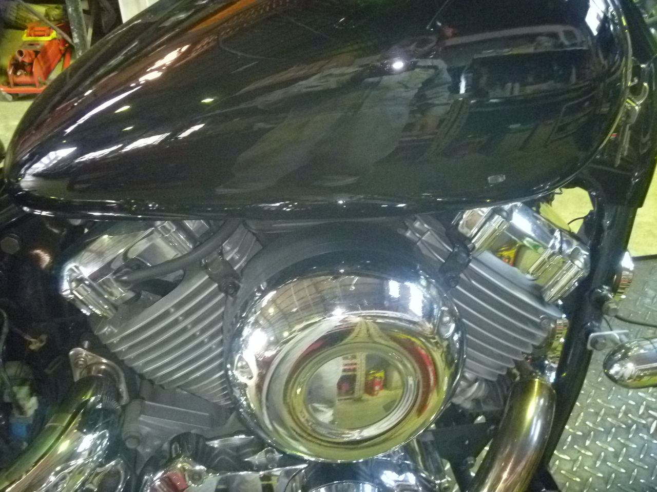 ドラッグスター400クラシック4TR 純正フロントウィンカー左右