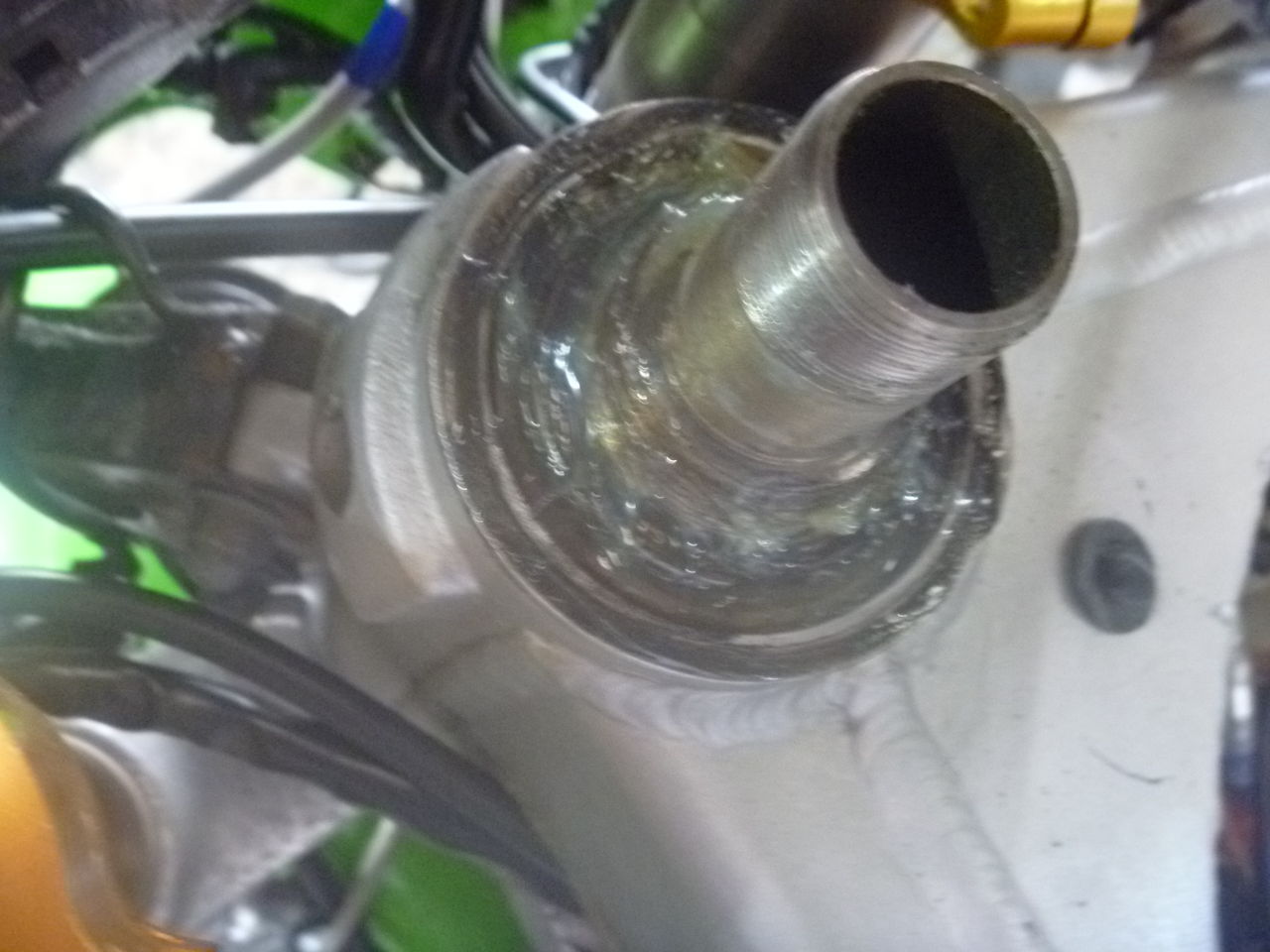 ZXR400 ステムベアリング 調整 KAWASAKI ZX400L 1994 ZX400 L4 : MC Craft