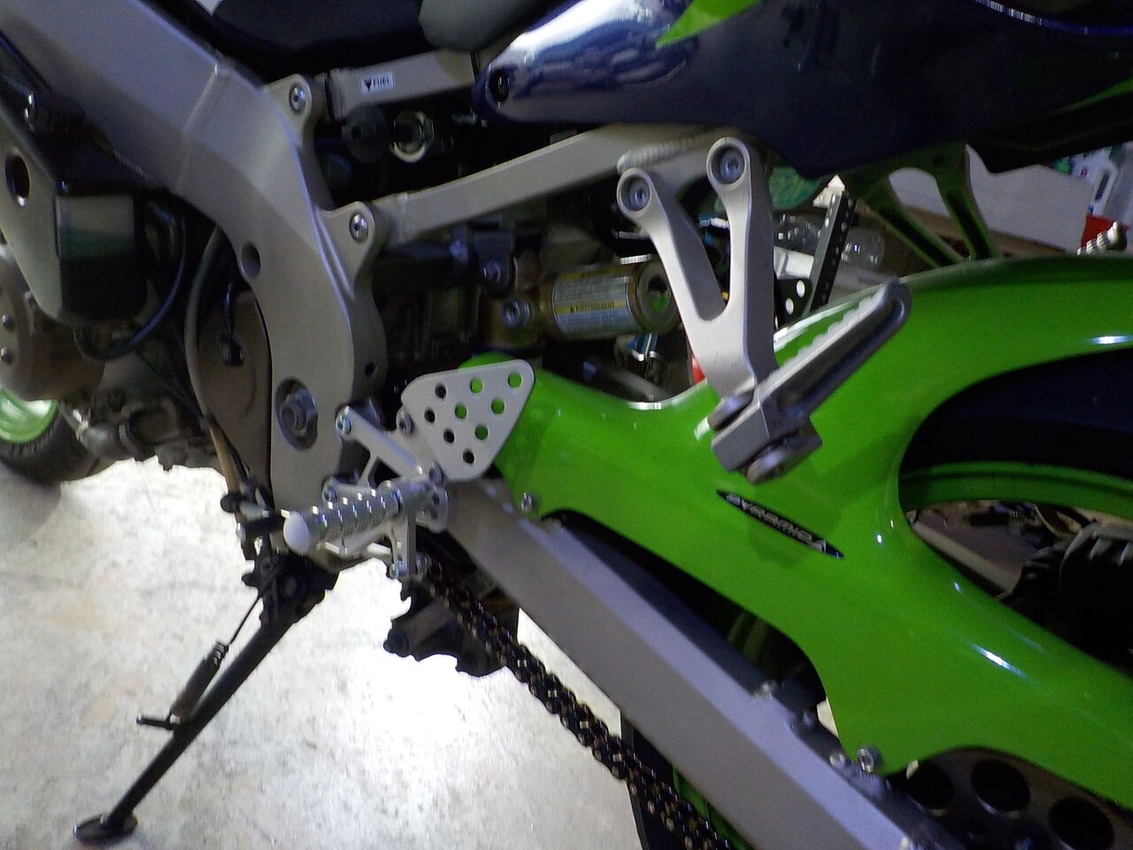 ZX-9R セパハン 取付け ステム 調整 '00 ZX900E : MC Craft