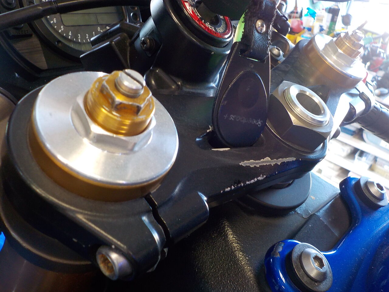 メンテナンス ponta410 ZX-10のオイル・クーラントラインメンテナンス 2