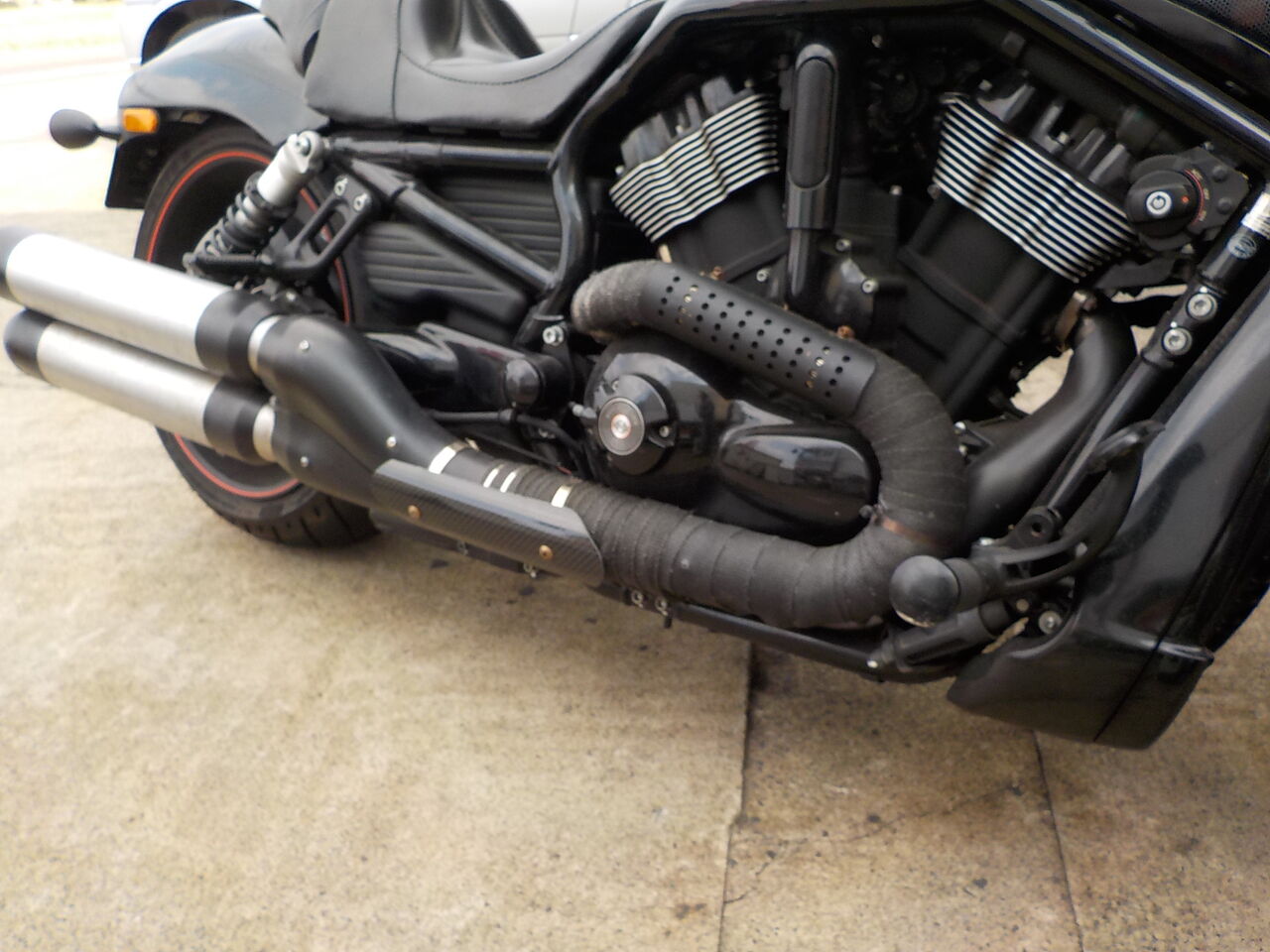 廃盤］バンス＆ハインズ ナイトロッド用 スリップオンマフラー