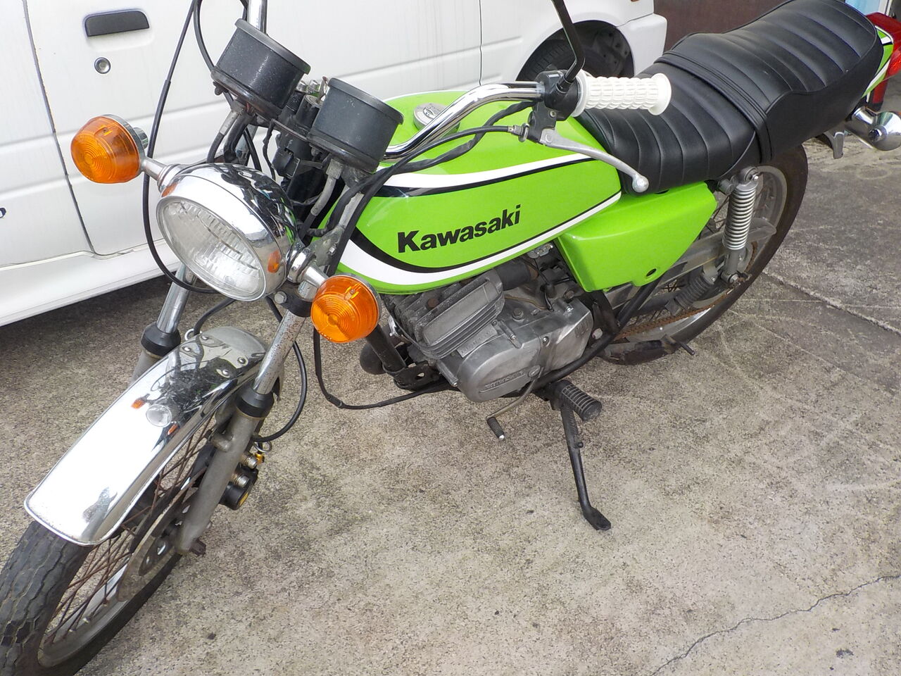 まとめ】KH125A エンジン始動 ほか ブレーキ チェーン スプロケ 電装系