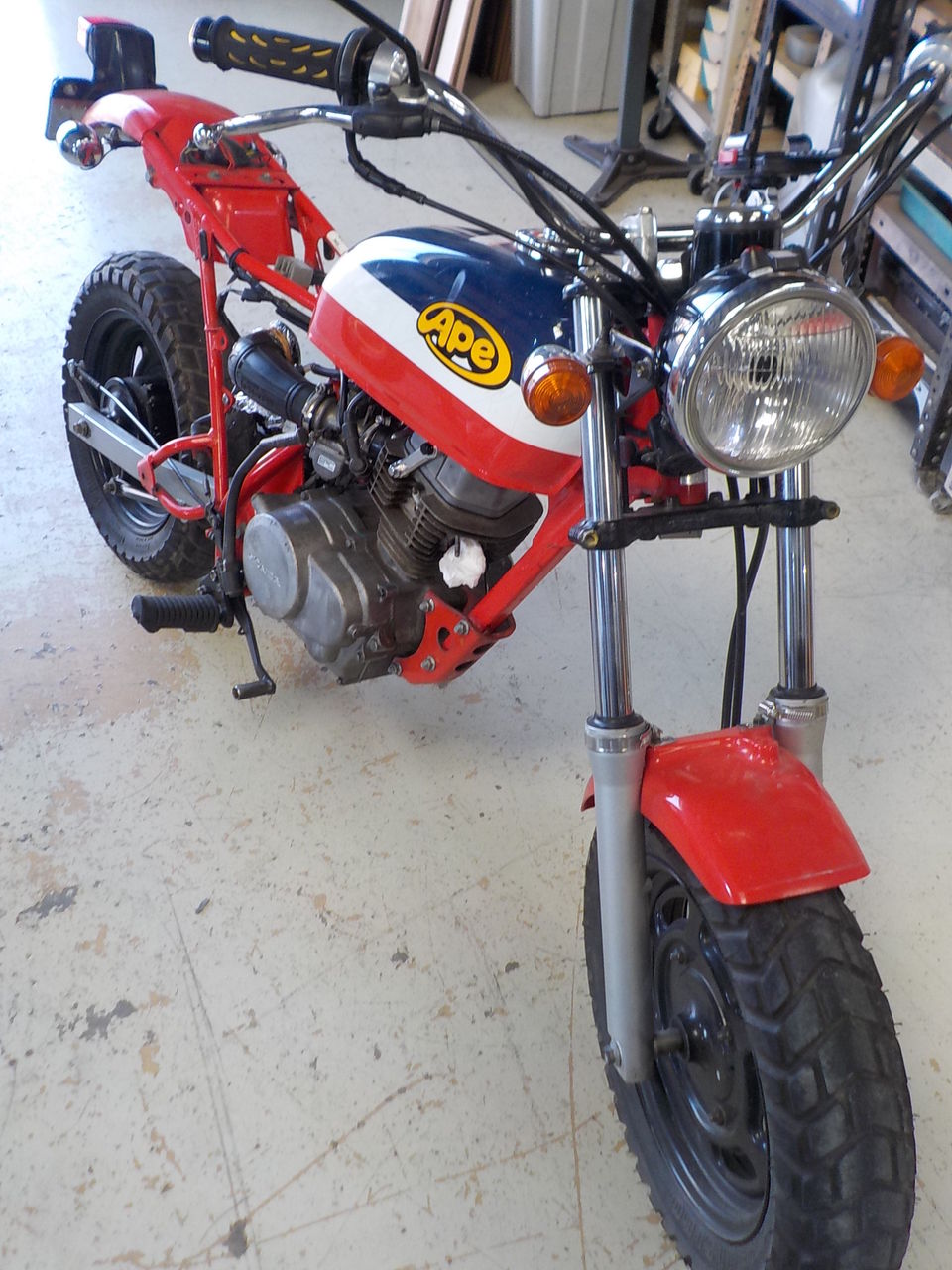 Honda エイプ50 エキゾ ストスタッドボルト Ac16 Mc Craft