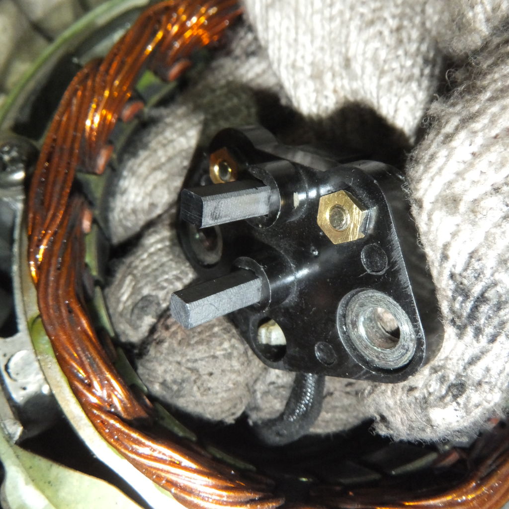 Cb750f Rc04 ステーターブラシ交換 Mc Craft