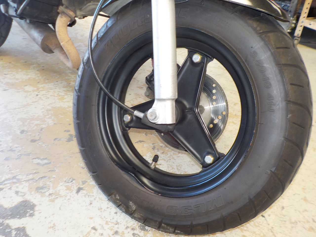 SUZUKI GAG フロント フォーク OH 曲がり 修理 (LA41A) : MC Craft