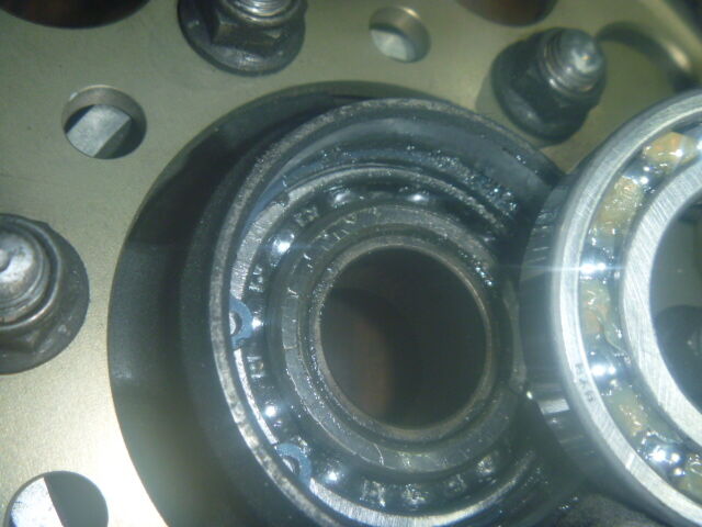 ZX-9R リヤ ブレーキディスク ベアリング ダンパー 交換 ZX900E : MC Craft