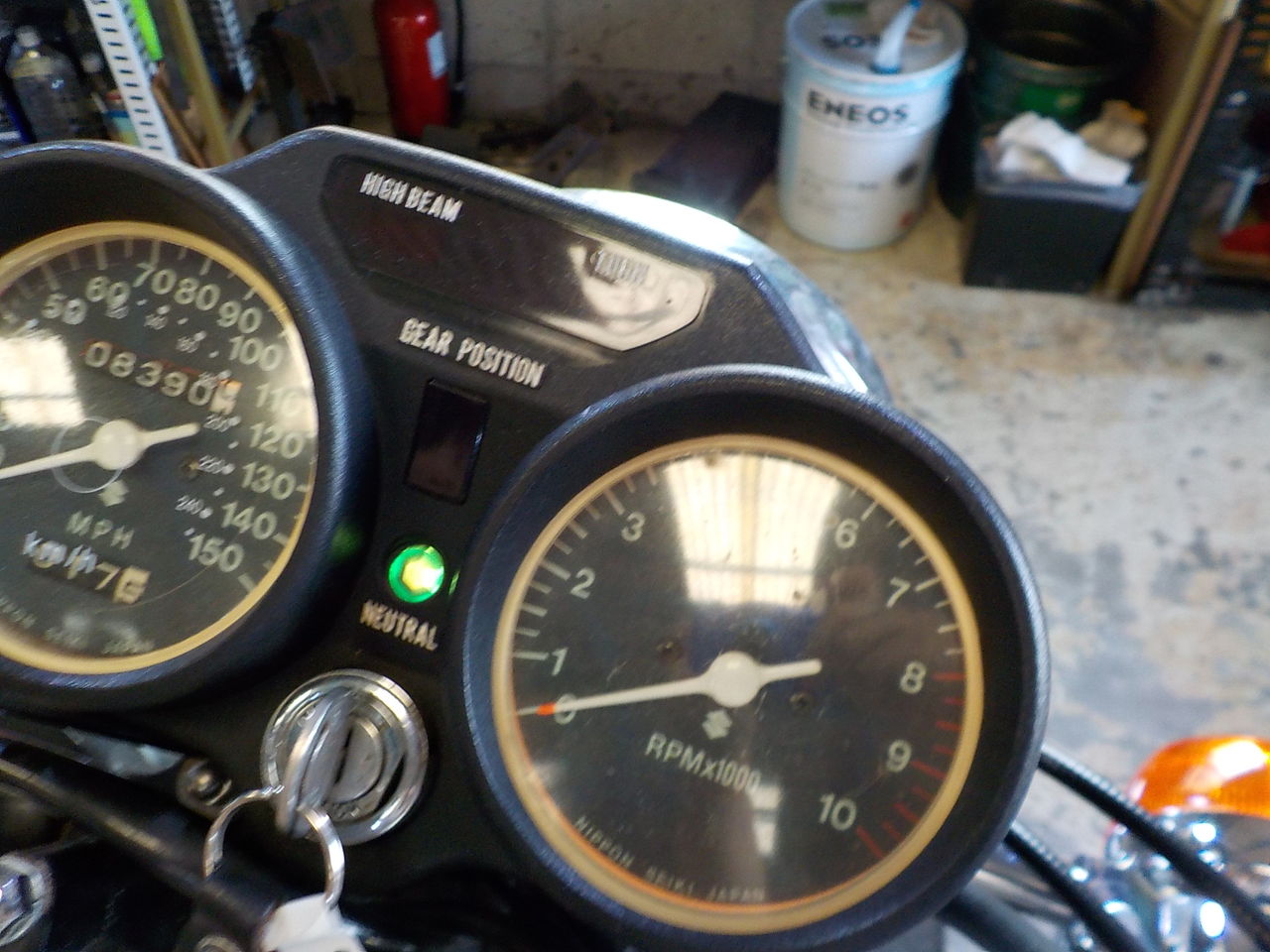 GT380 イグニッション系 電圧 確保 他 SUZUKI GT380 B3 : MC Craft