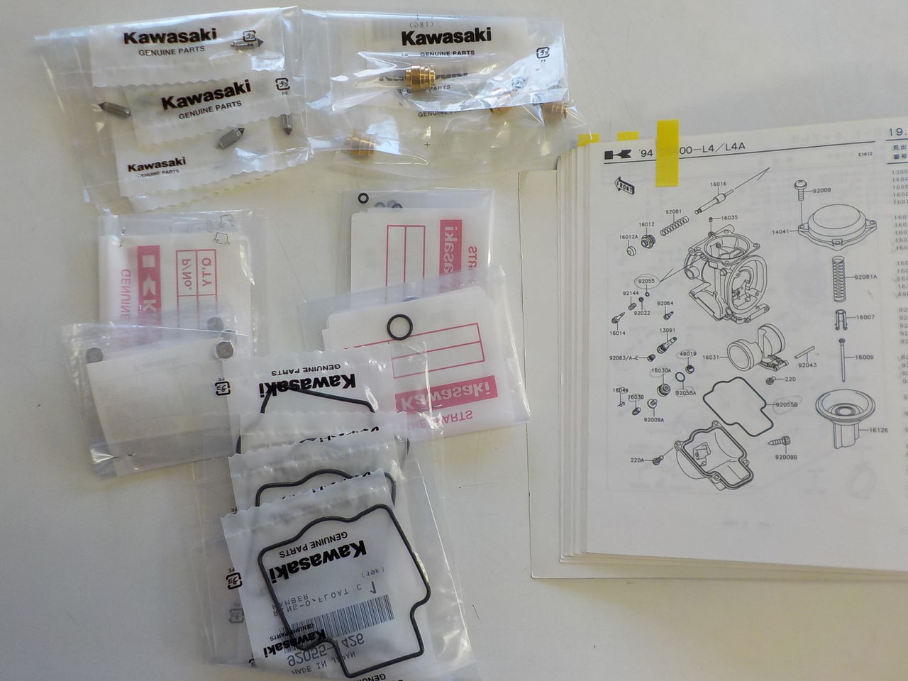 ZXR400 キャブレター オーバーホール 同調 KAWASAKI ZX400 L4 : MC Craft