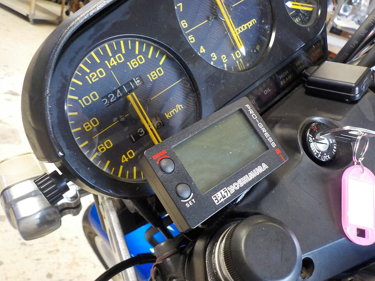 CBR400Fメーター＆ハンドル