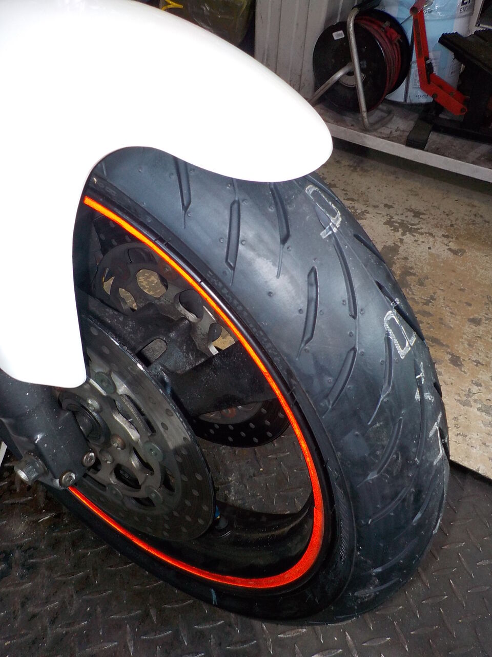 TZR250R　3XV　前後ホイールセット　レストア　組み換え　流用　ワイド化　17インチにも（中古）TO-Z1472 ヤマハ TZR250R SP 3XV-0453**.フロント リア ホイール 前後セット