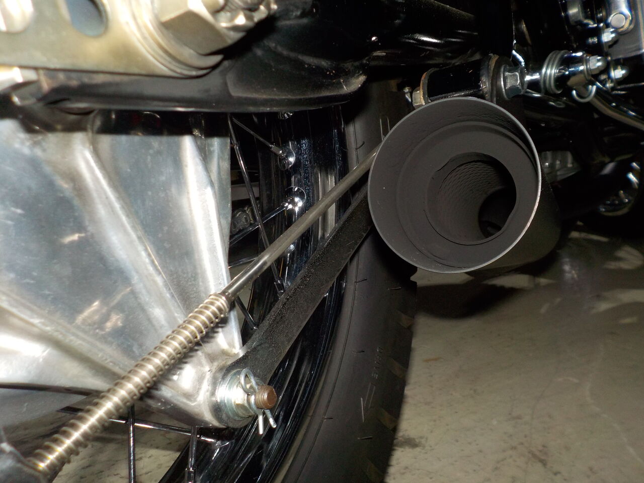 Kawasaki Z1 マフラー サイレンサ 交換 Mc Craft