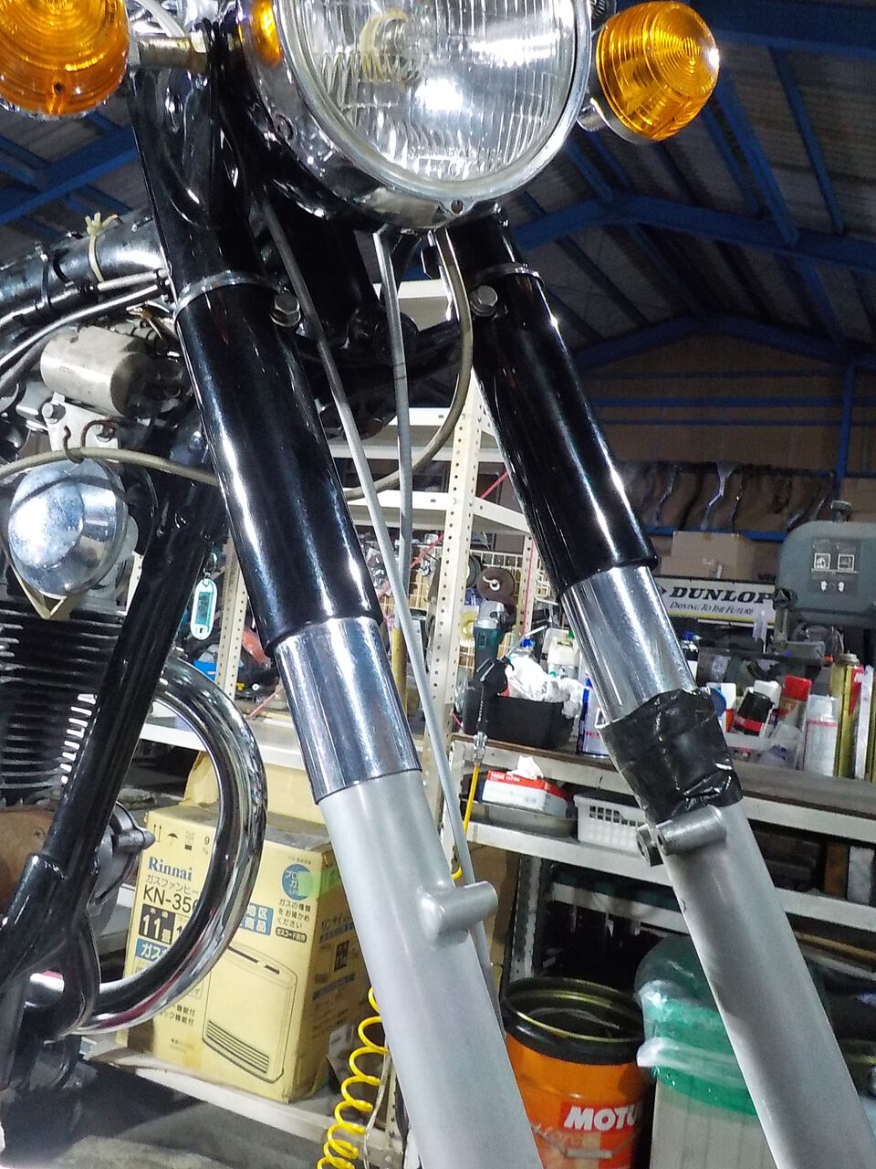 CB250 エクスポート　フロントフォーク CB250エクスポート フロントフォーク : sabiyama600のblog