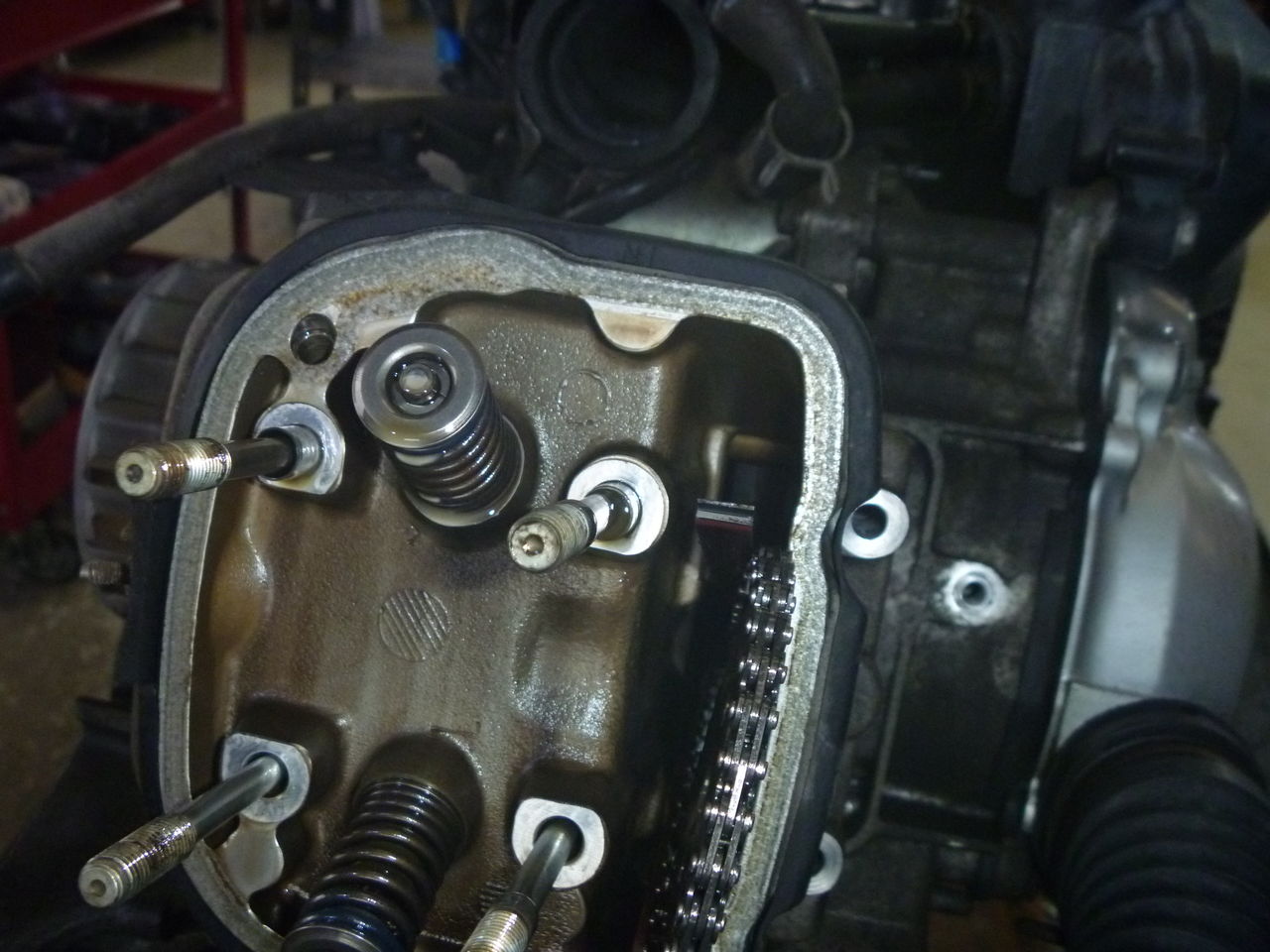 Honda Today トゥディ ｼﾘﾝﾀﾞｰﾍｯﾄﾞ Oh タペット調整 Mc Craft