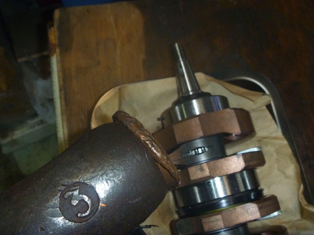 TZR250R SP クランク 芯出し 3XV '93 : MC Craft TZR250R SP クランク 芯出し 3XV '93 : MC Craft