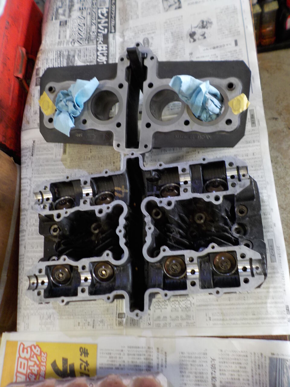 GPZ400F 腰上 エンジンオーバーホール Kawasaki ZX400A : MC Craft