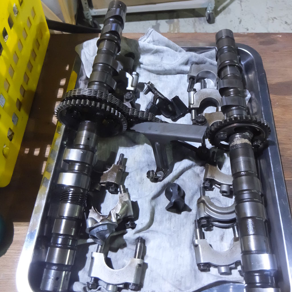 CB750F タペット調整 シム 交換 : MC Craft