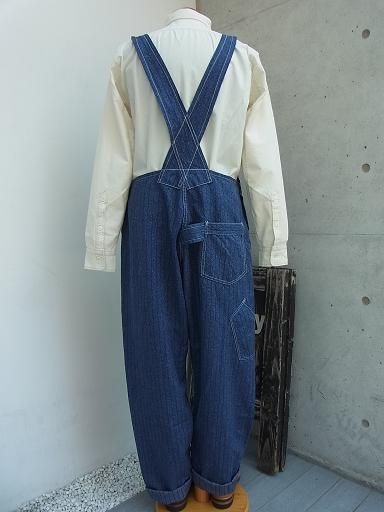 LOCOMOTIVE ENGINEER BIB OVERALLS : McFly （マクフライ） Vintage