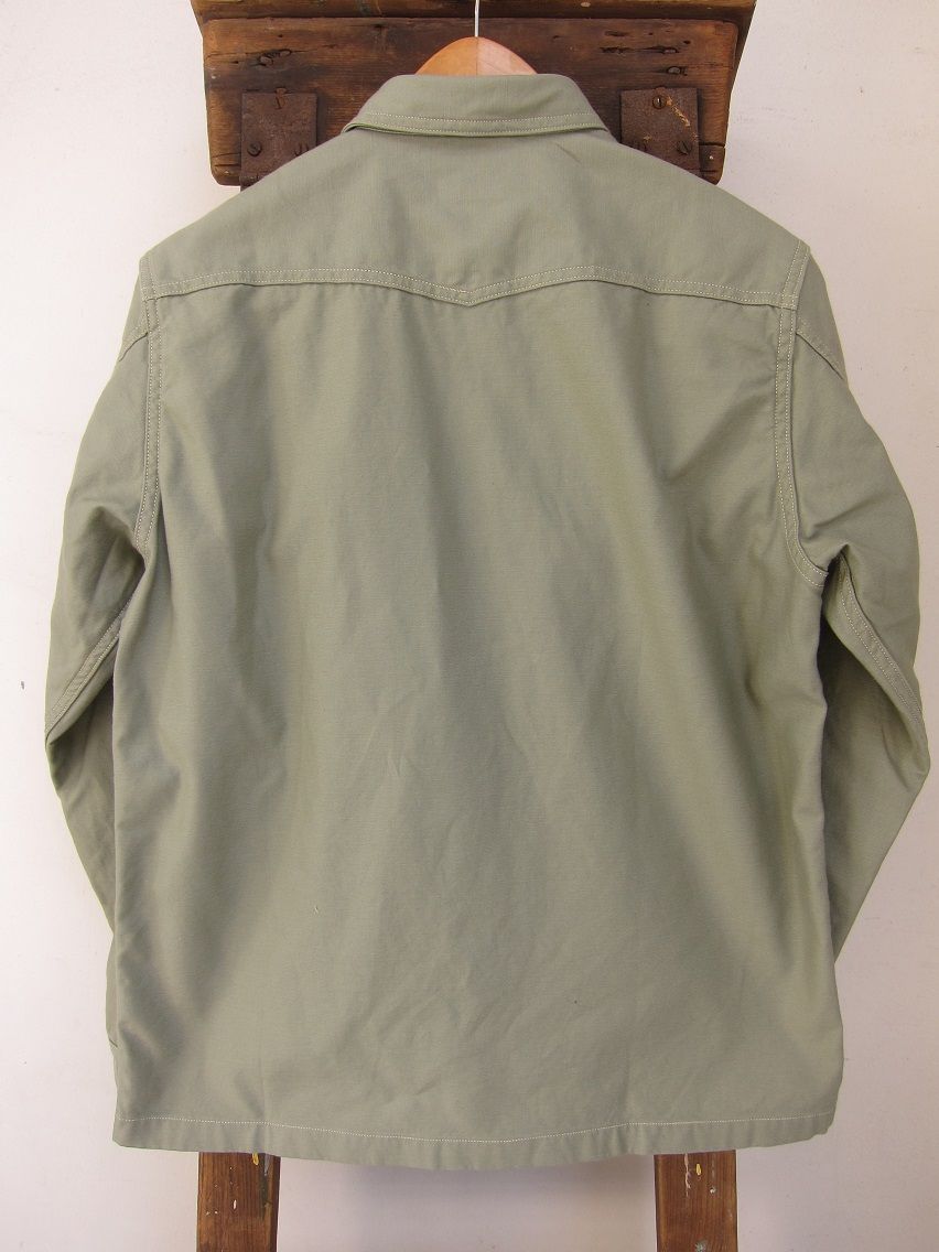 FREEWHEELERS - FLIGHT ENGINEER SHIRT (SAGE GREEN) : McFly