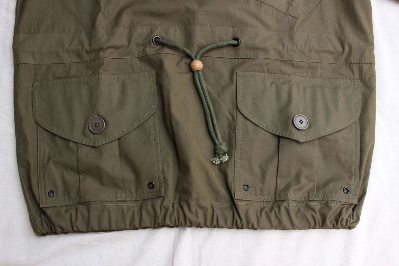 HAWKWOOD MERCANTILE / CANOEIST SMOCK (OLIVE VENTILE,NAVY VENTILE 