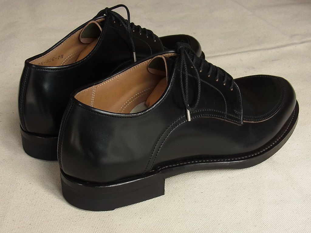 靴 Makers V TIP BLUCHER Black cordovan 6hの通販 | CRITICALPROJECTS