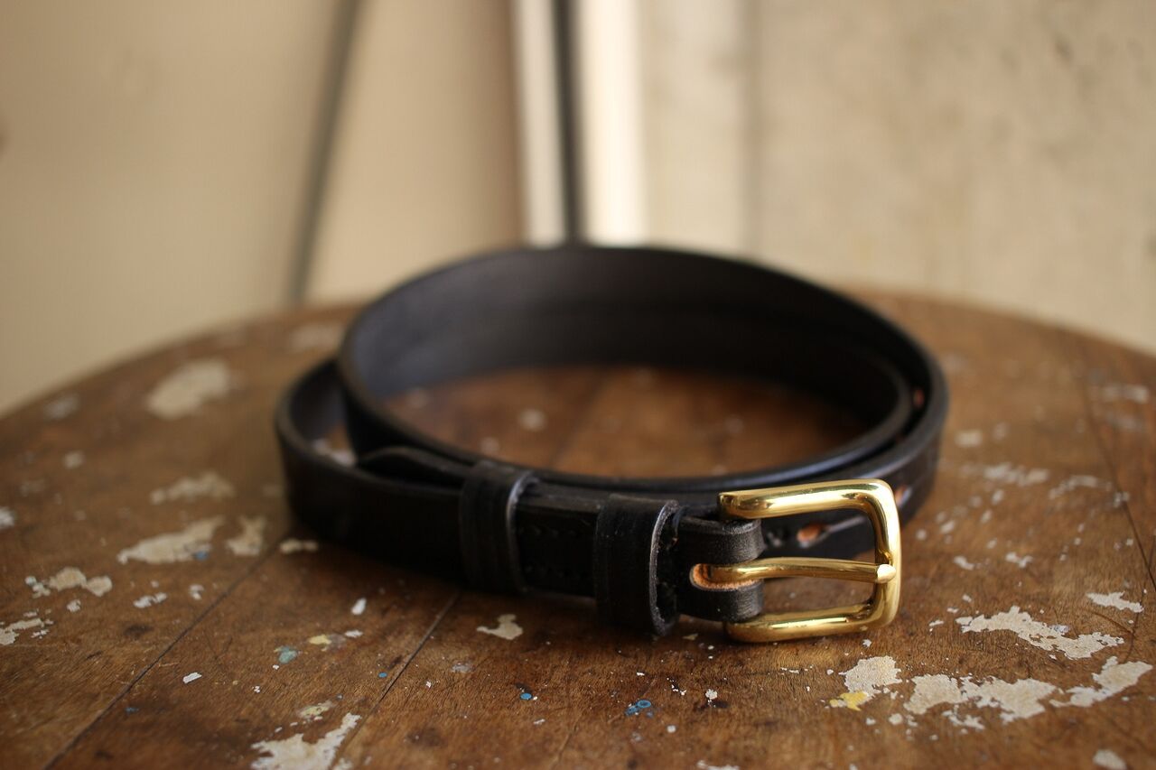 Jabez Cliff Stirrup Leather Belt 2cm Mcfly マクフライ Vintage Reproduction Clothing Quality Goods Jabez Cliff Stirrup Leather Belt 2cm Mcfly マクフライ Vintage Reproduction Clothing Quality Goods