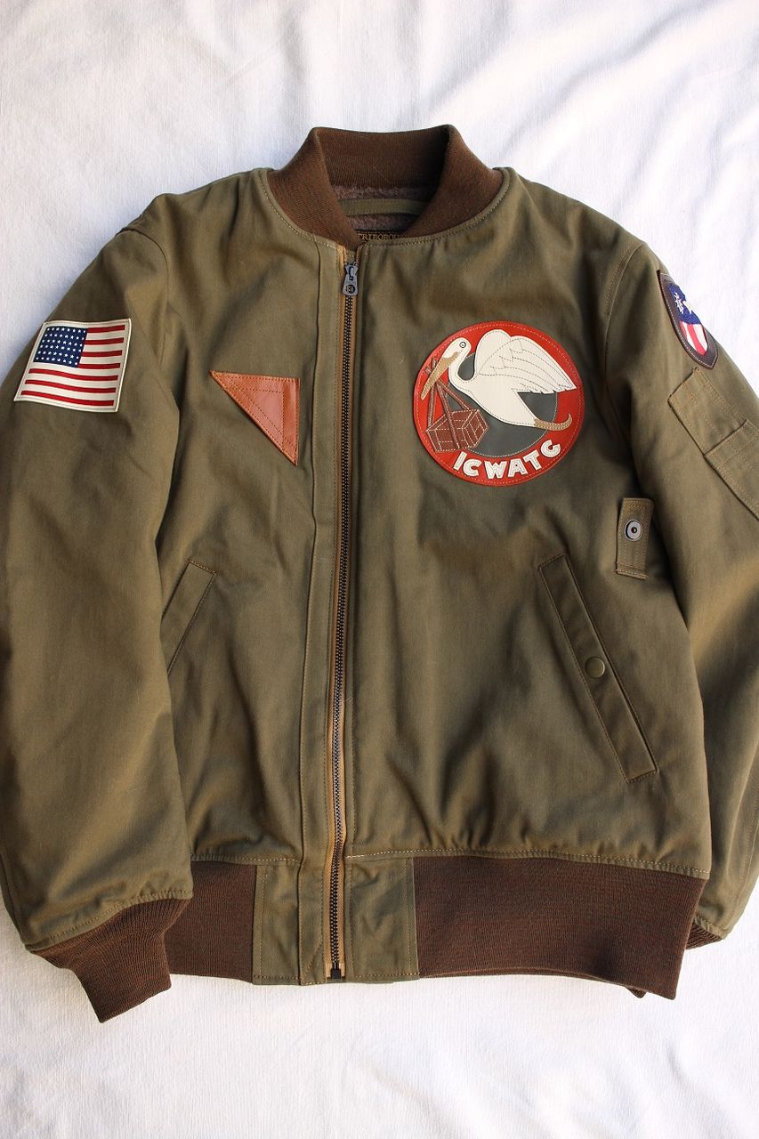 COLIMBO / DEARBORN FLIGHT JACKET B-15A MOD.TYPE 