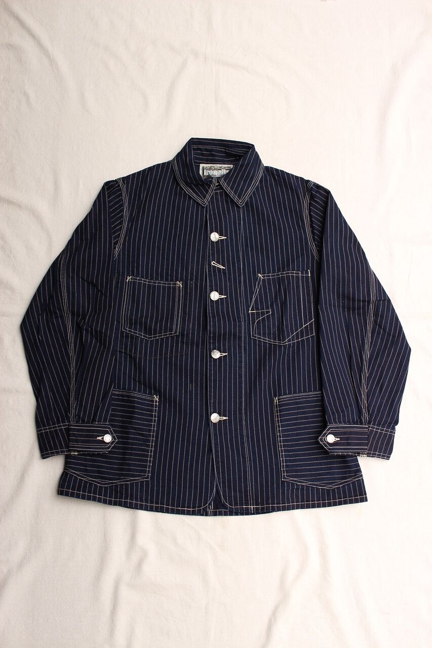 ジャケット・アウター Ironall Lot K470 Wabash Stripe Jacket 38 Ironall Lot K470 Wabash Stripe Jacket 38