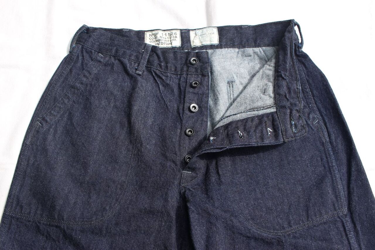 COLIMBO / HAT CREEK NAVAL CREW TROUSERS (INDIGO DENIM) : McFly