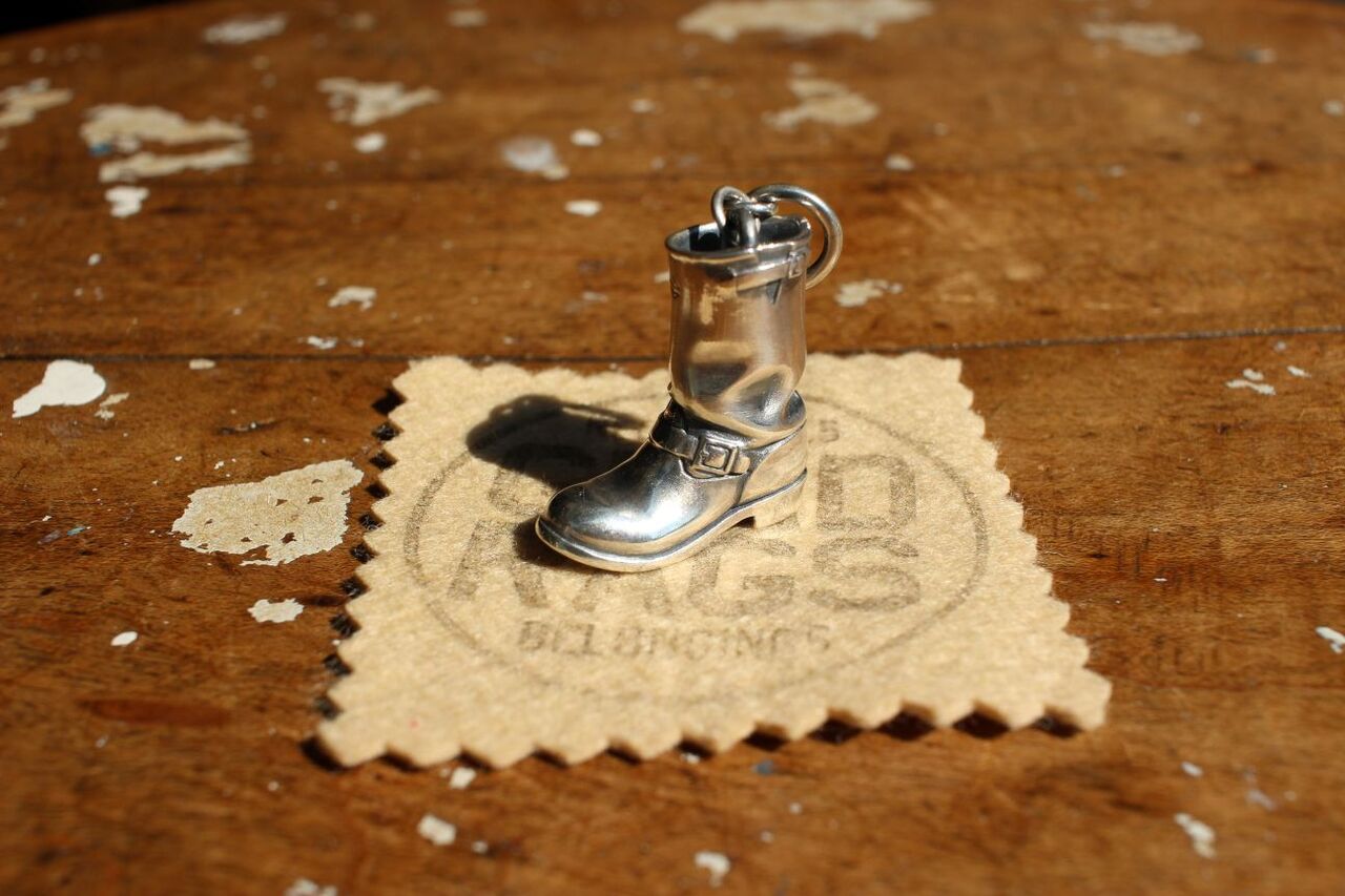BO'S GLAD RAGS / Heritage Boot-Head Charm 