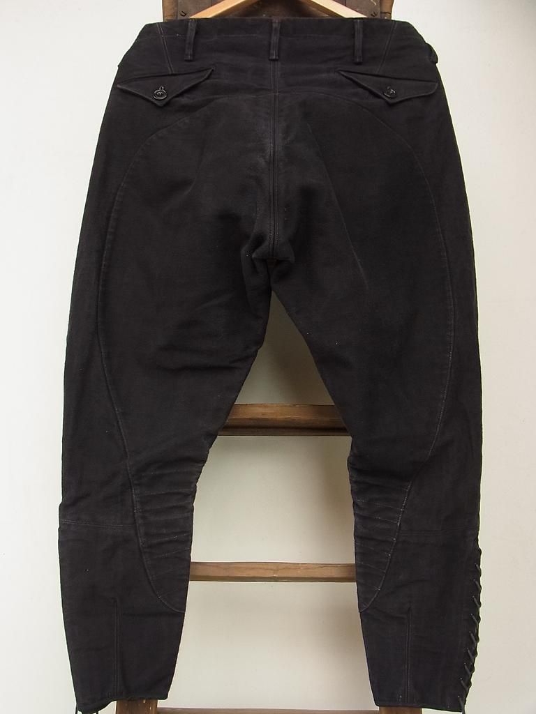 フリーホイーラーズ　トレイルブレイザー FREEWHEELERS - TRAILBLAZER BREECHES (YARN-DYED NAVY) : McFly