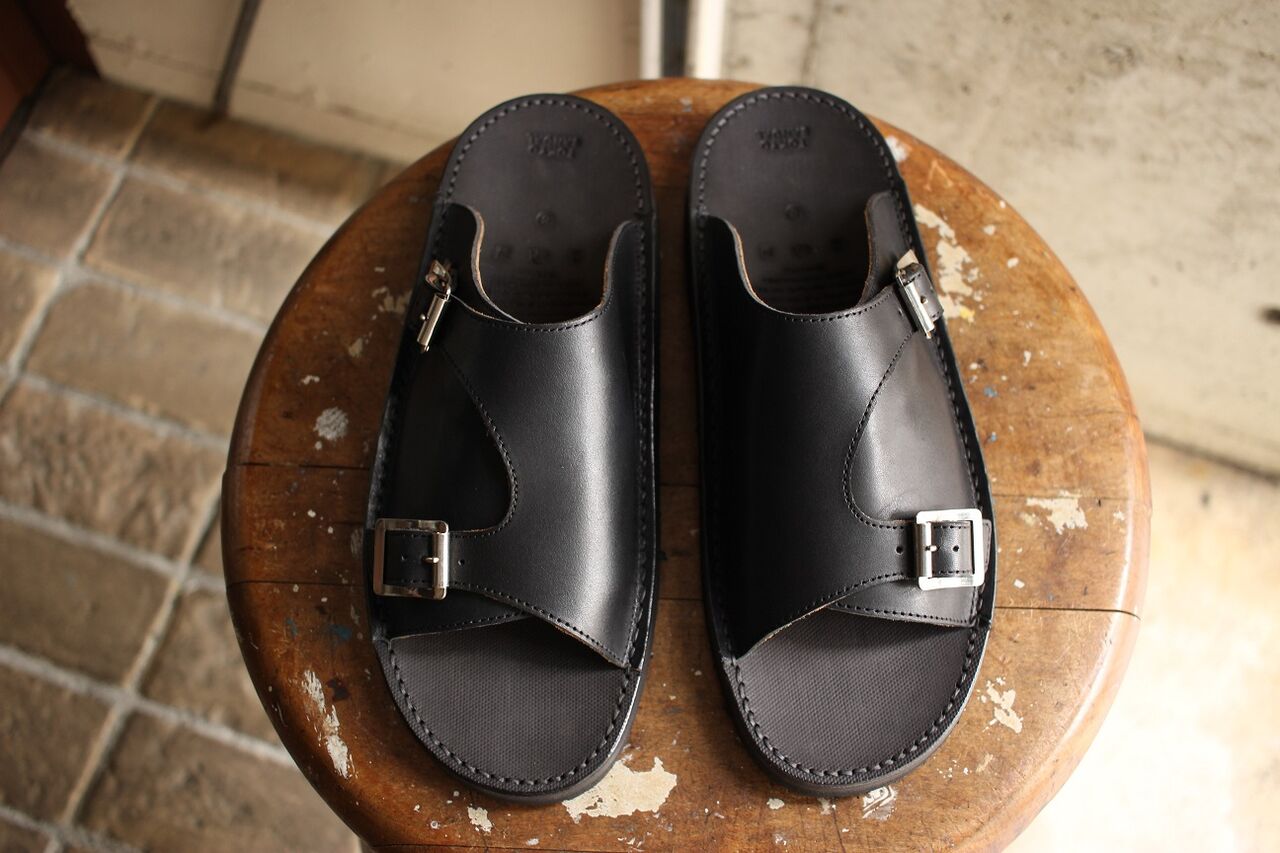 TOKYO SANDAL / DOUBLE MONK SANDAL (BLACK) : McFly （マクフライ