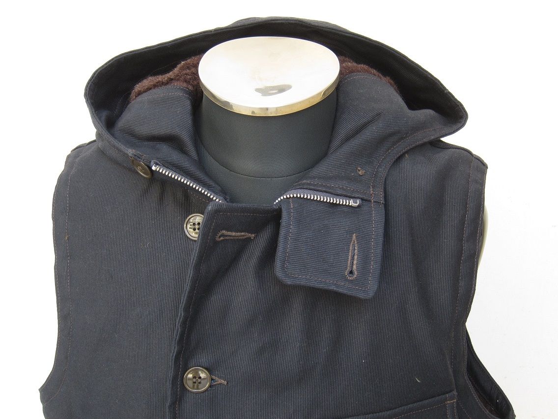 FREEWHEELERS - AIR CREW ATTACHED HOOD VEST (2014 model,size 38