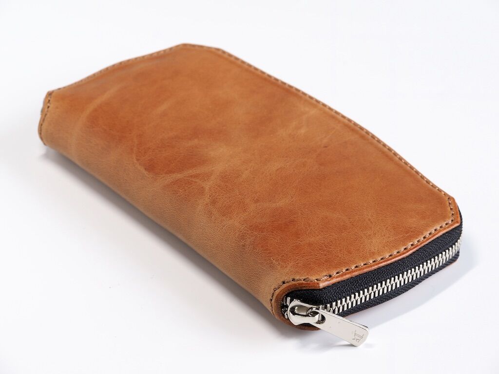 MANIFOLD / ROUND FASTENER WALLET (MW-11 CDK,CAMEL,NAVY) : McFly