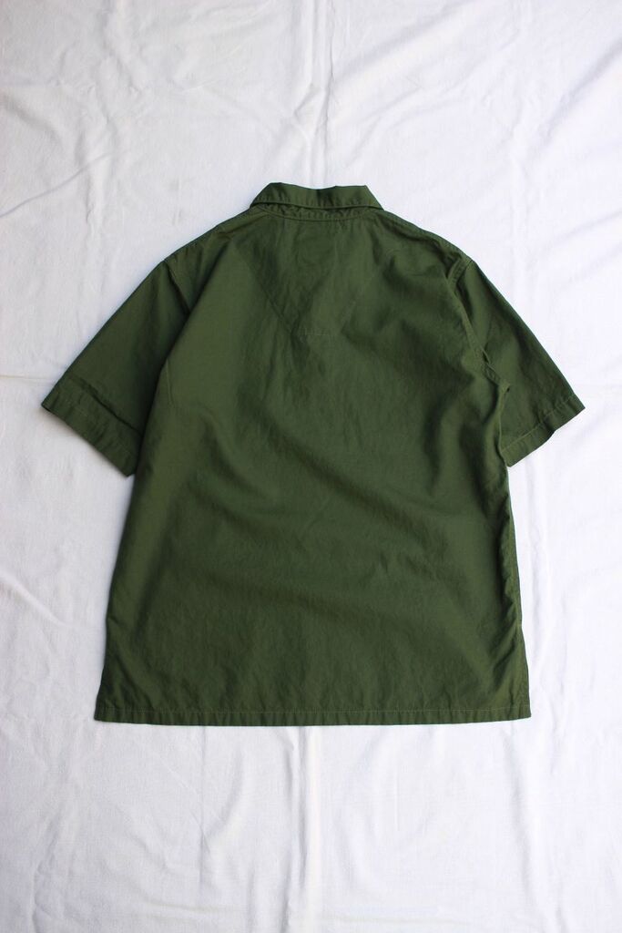 COLIMBO / COMPTON M55 TYPE PULLOVER SHIRT S/S (EVER GREEN) : McFly 