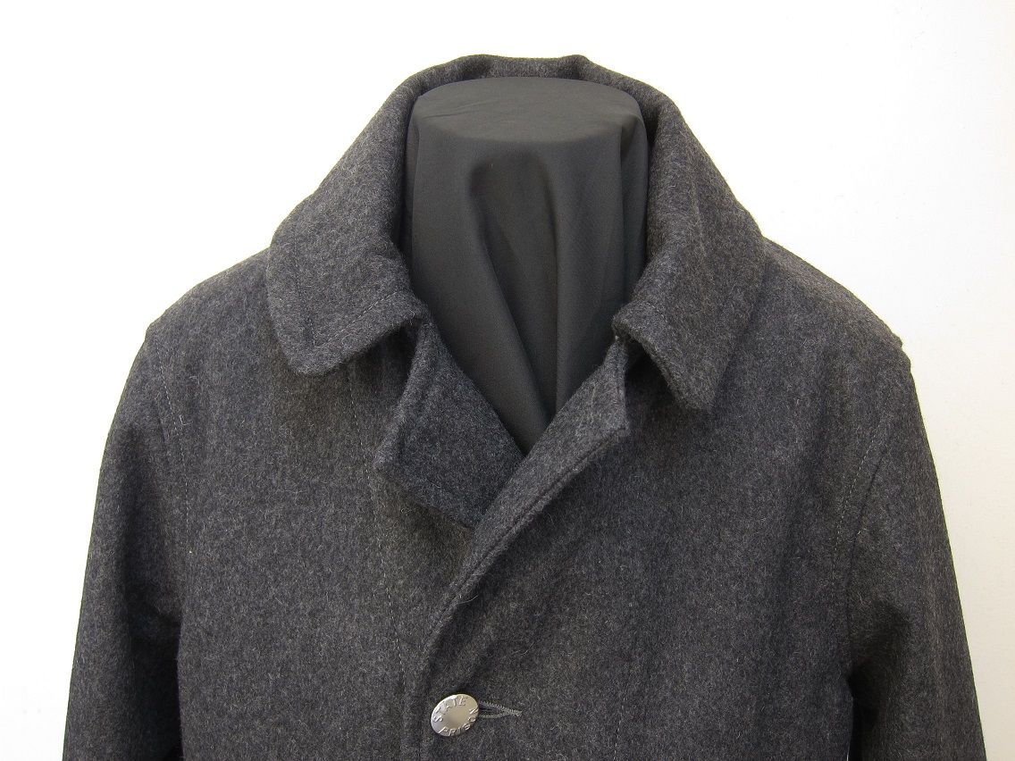 ブラックサイン プリズナー ジャケット アンゴラ混 グレー ブラック【40】 MATIN » Blog Archive » ~50s NYC PRISONER WOOL JACKET