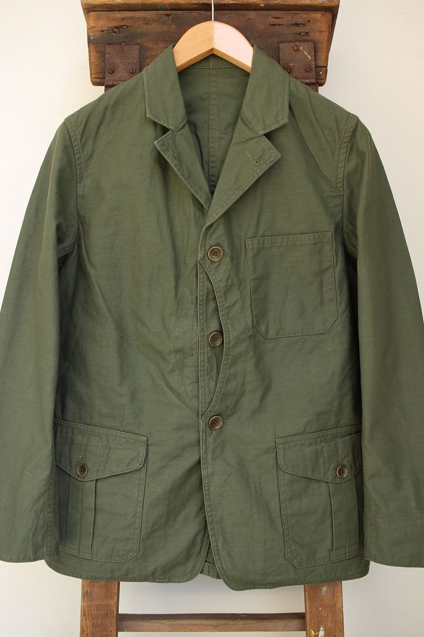WORKERS / Cruiser Jacket Reversed Sateen (Olive Drab) : McFly （マクフライ）  Vintage Reproduction Clothing  Quality Goods