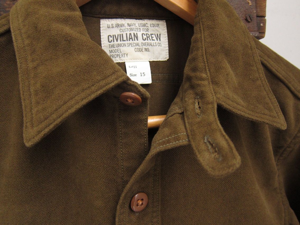 FREEWHEELERS - DOCKER SHIRTS (OLIVE,DARK CAMEL) : McFly