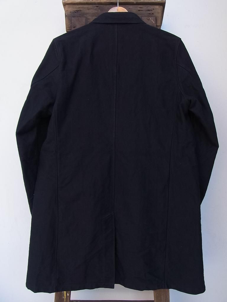 BALDWIN WORK COAT - YARN DYED DEEP NAVY : McFly （マクフライ